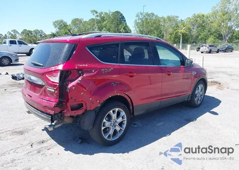 2014 Ford Escape Titanium z USA, uszkodzony, nr VIN 1FMCU0J98EUD14361